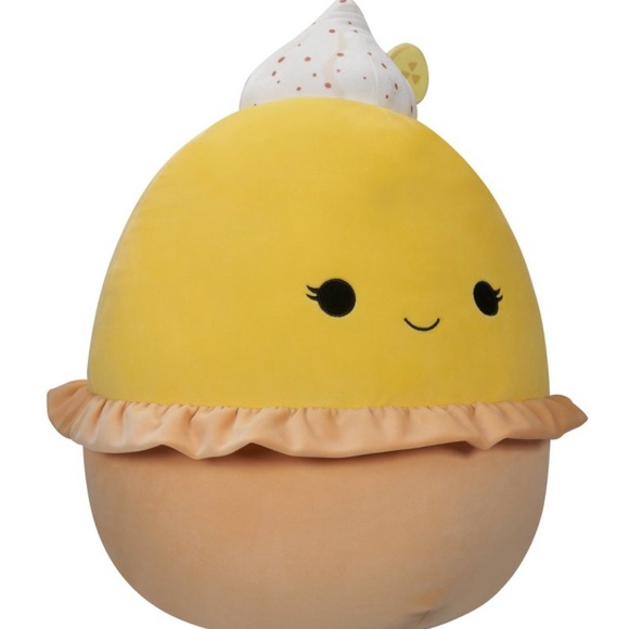 NWT Edwin the lemon meringue pie squishmallow kellytoy - Picture 2 of 5